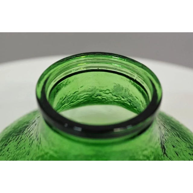 Wide-Mouth Glass Decanter, 1950s For Sale - Image 3 of 5