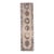 1970s Vintage Handmade Wool Cotton Beige Runner Rug For Sale