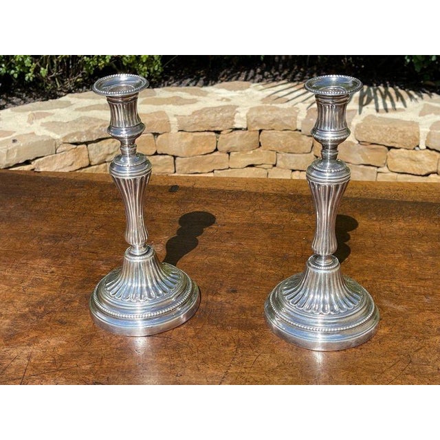 Period: 19th century Style: Other Style Condition: Good condition Material: Bronze Diameter: 13cmHeight: 28cm Pair of...