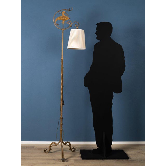 Period: 20th century Style: Art Deco Condition: Good condition Material: Wrought iron Width: 43Height: 194Depth: 37 A...