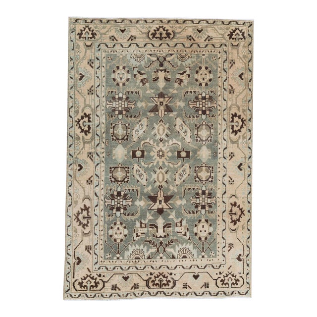 Galerie Shabab Collection Mid-20th Century Persian Malayer Accent Rug For Sale