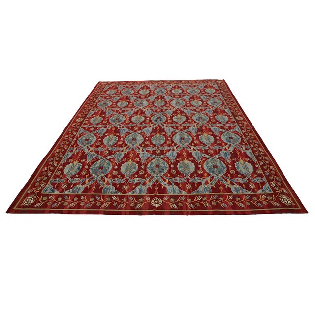 Introducing the new Ariana Kilim Collection, featuring this exquisite contemporary Bessarabian Kilim. This handwoven...