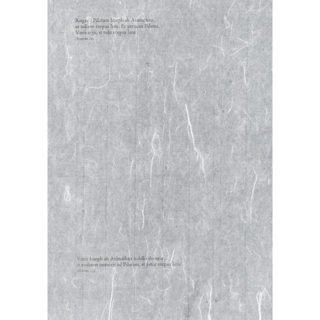 1960s 1969 Salvador Dalí Biblia Sacra Lithograph "De Cruce Deposito" (Jesus Deposition From the Cross) For Sale - Image 5 of 8