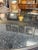 Vintage Set of 3 Cast Metal Occasional Pedestal Tables With Stone Top For Sale - Image 4 of 10