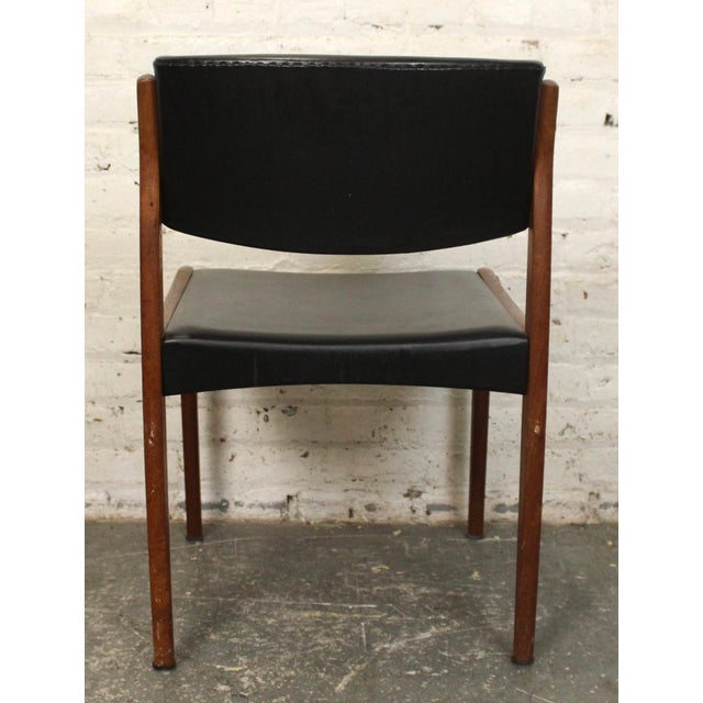 Wood Mid 20th Century Set of Six Teak Chairs Attributed to Bramin Mobler - Made in Denmark For Sale - Image 7 of 13