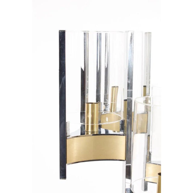 Mid-Century Modern Mid-Century Italian Chandelier by Gaetano Sciolari, 1960s For Sale - Image 3 of 12