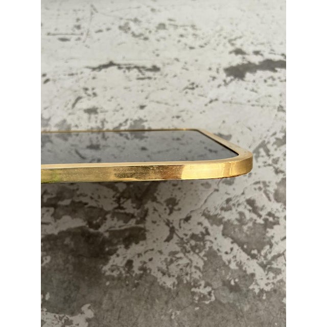 Brass Mirrors, 1970s, Set of 6 For Sale - Image 12 of 15