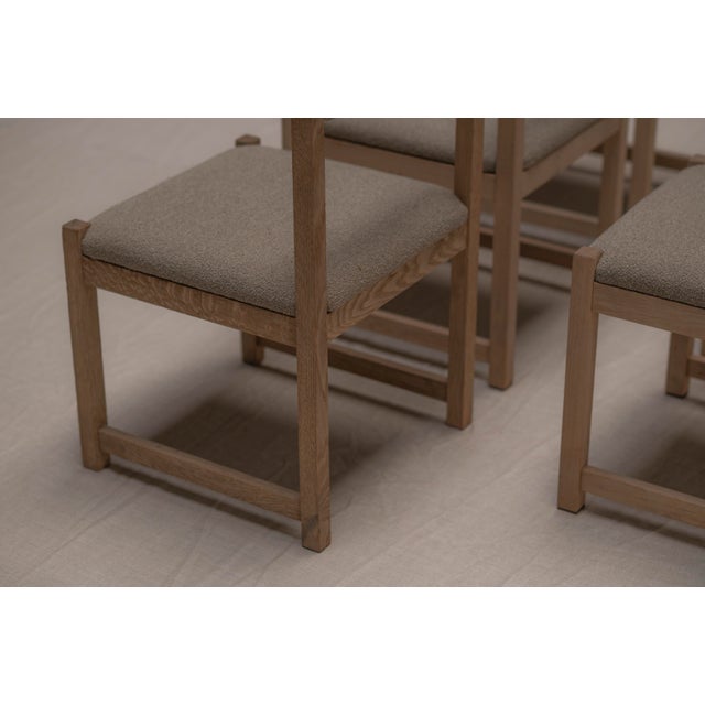 Brown Vintage Dining Chairs by Emiel Veranneman, 1970s, Set of 6 For Sale - Image 8 of 18