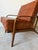 1950’s Mid Century Adrian Pearsall Style Lounge Danish Leather Chair - Made in DenMark For Sale - Image 9 of 18