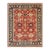 10x14 Kira Zinnia Coral Geometric Modern Hand Knotted Wool Carpet Rug For Sale