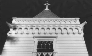 1980s "Chapel" Black and White Architectural Photograph