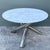 Mid-Century Modern Vintage Italian Minotti Chrome and Marble Table For Sale - Image 3 of 12