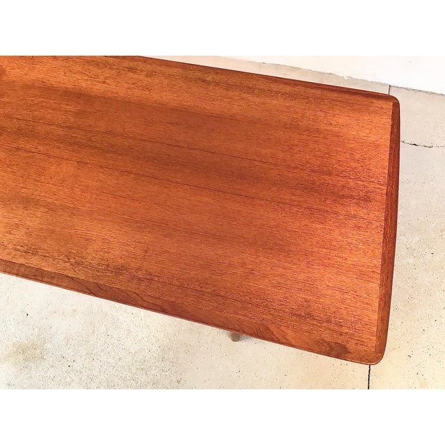 Large Mid-Century Danish Teak Coffee Table, 1960s For Sale - Image 10 of 18