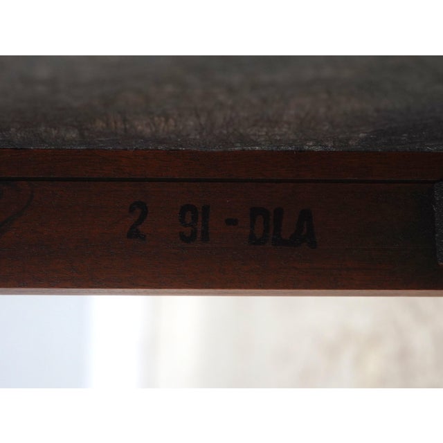 Set of 10 Henkel Harris Mahogany Dining Chairs For Sale - Image 17 of 18