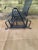 1980s Woodard Style Wrought Iron Swinging Bench For Sale - Image 10 of 10