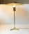 Vintage Swiss Brass & Checkered Glass Tripod Table Lamp, 1960s For Sale - Image 4 of 10