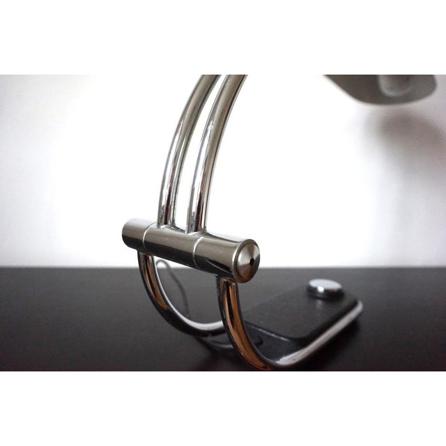 Vintage Chrome Table Lamp by Egon Hillebrand for Hillebrand Lighting, 1970s For Sale - Image 4 of 18