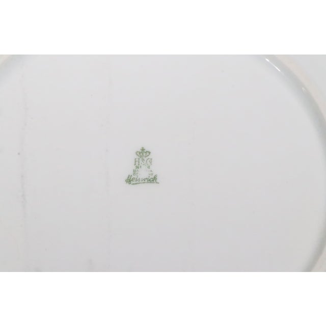 Mid 20th Century Set of Five Graphic Porcelain Heinrich & Co. H&c Selb Bavaria Vegetable Plates For Sale - Image 12 of 12