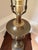 Hollywood Regency 1970s Neoclassical Brass Table Lamp With Acanthus Leaf Detail For Sale - Image 3 of 7