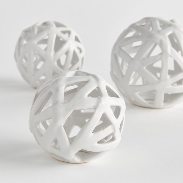 Kenneth Ludwig Chicago Alicia Orb Small For Sale - Image 4 of 4