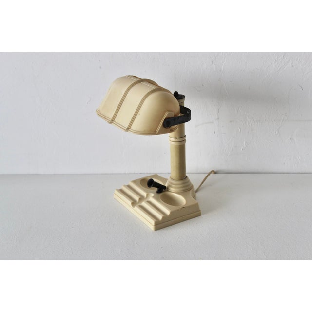 1940s American Art Deco Desk Lamp by Atlas Appliance Corp Brooklyn For Sale In Miami - Image 6 of 18