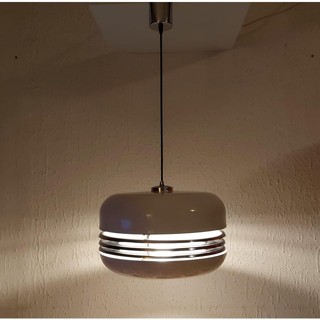 Space Age Pendant Lamp in the style of Alfred Kalthoff, Former Yugoslavia, 1970s For Sale - Image 9 of 18