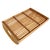 Bamboo Serving Tray With Handles For Sale In New York - Image 6 of 6