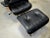 Eames Lounge Chair and Ottoman Model 670 & 671 in Walnut & Black Leather For Sale In Boston - Image 6 of 10