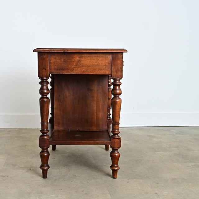 Brown English 20th Century Canterbury Storage Table For Sale - Image 8 of 12