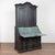 18th century Danish secretary, crafted in oak. Hand carved panels decorate the two upper cabinet doors, while graceful...