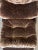 Brown 1980s Scoop Lounge Chair and Ottoman For Sale - Image 8 of 14