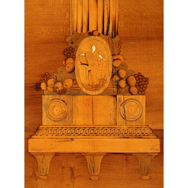 18th Century Louis XVI German Marquetry Secretaire, 1790s For Sale - Image 9 of 18