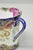 Ceramic Antique Victorian Teacup & Saucer Cobalt Blue & Roses W/ Draped Gold Trim For Sale - Image 7 of 16