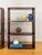 Bombay Company Campaign Style Shelf Pair Brass Trim Vintage Traditional For Sale - Image 9 of 18