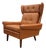 Mid 20th Century Danish Leather Lounge Chair Attributed Svend Skipper For Sale