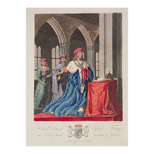 1815 Henry IV Hand Colored Engraving