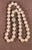 41 Round Akoya Pearls Strand Necklace Set in Metal Ball Clasp For Sale - Image 16 of 18