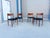 Black 1960s Danish Modern Teak Dining Chairs by Poul Volther for Frem Rojle For Sale - Image 8 of 15
