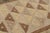 Mid-Century Modern Contemporary Scandinavian Style Brown Geometric Wool Rug by Rug & Kilim, India For Sale - Image 3 of 9