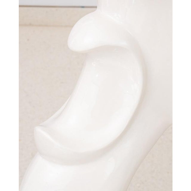 Hollywood Regency White Lacquer Vanity Table Desk Chairish