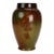 Arts & Crafts Weller Louwelsa High Glaze Pottery Vase With Grape & Leaf C1920 For Sale