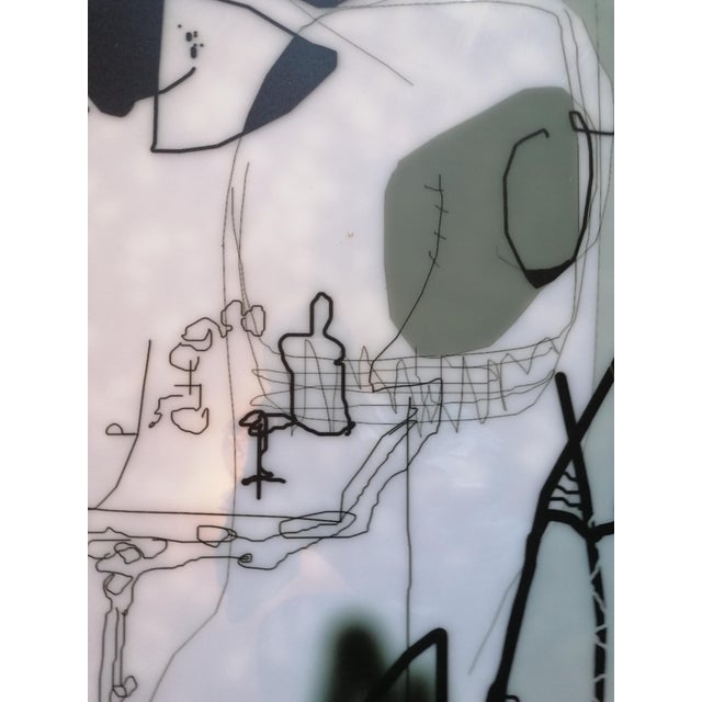 Stefano Mazzolini, 124, 2007, Collage Print on Acrylic Glass For Sale - Image 3 of 6