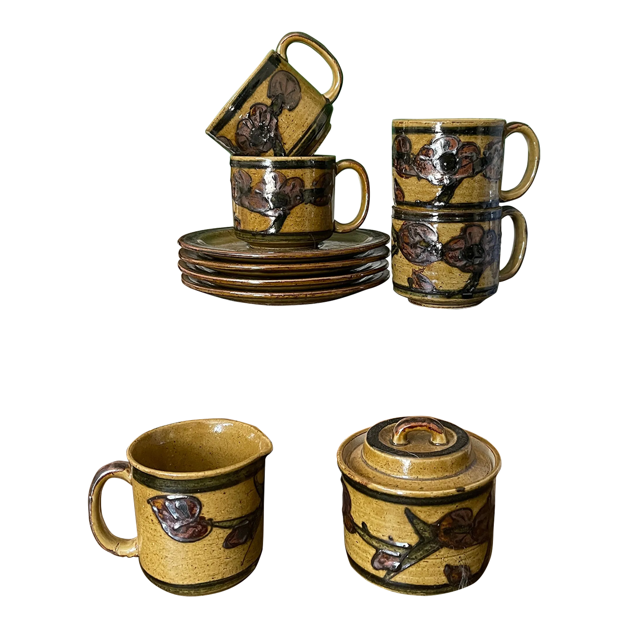 Vintage Japanese Coffee and Tea Service | Chairish