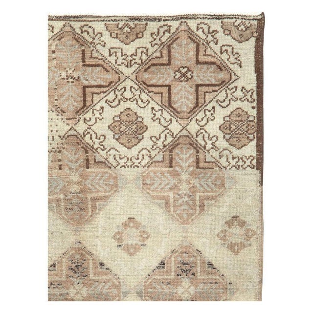 Rustic Galerie Shabab Collection Mid-20th Century Handmade Turkish Anatolian Accent Rug For Sale - Image 3 of 9