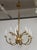 Mid-Century Modern 1970's 12 Arm Italian Brass Chandelier Attributed To Gaetano Sciolari For Sale - Image 3 of 10