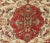 Textile 1930s Turkish Sivas Rug With Red, Taupe, Light Green and Cream Colors For Sale - Image 7 of 8