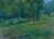 1980s 1980s Ukrainian Impressionism: Forest Landscape Oil Painting, 1980s For Sale - Image 5 of 6