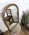 Boho Chic Vintage Italian Bamboo Rattan Arched Wall Mirror, 1960s For Sale - Image 3 of 7