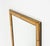 Mid-Century Brass and Bamboo Wall Mirror in the style of Vivai del Sud, Italy, 1970s For Sale - Image 11 of 14