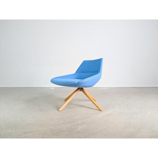 Blue Desk Chairs by Christophe Pillet Dunas for Inclass, Set of 3 For Sale - Image 5 of 11